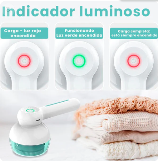 ✨ Removedor de Pelusas Recargable USB